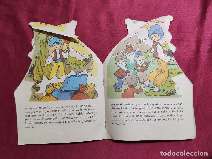 Libros: CUENTO TROQUELADO. SIMBAD EL MARINO. EDITORIAL ANTALBE 1981 - Foto 2