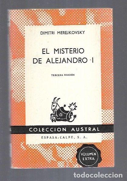 Libros: MISTERIO DE ALEJANDRO I - EL - MEREJKOVSKY, DIMITRI - Foto 2
