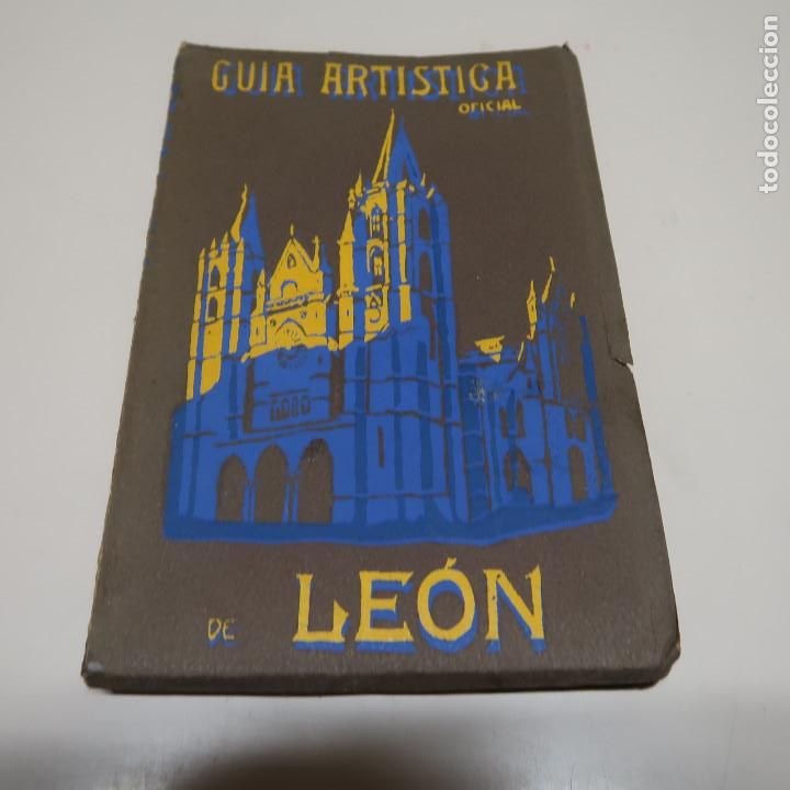 Libros: GUIA ARTISTICA DE LEON, PREMIADA EN 1923 - RODRIGUEZ, RAIMUNDO - Foto 1