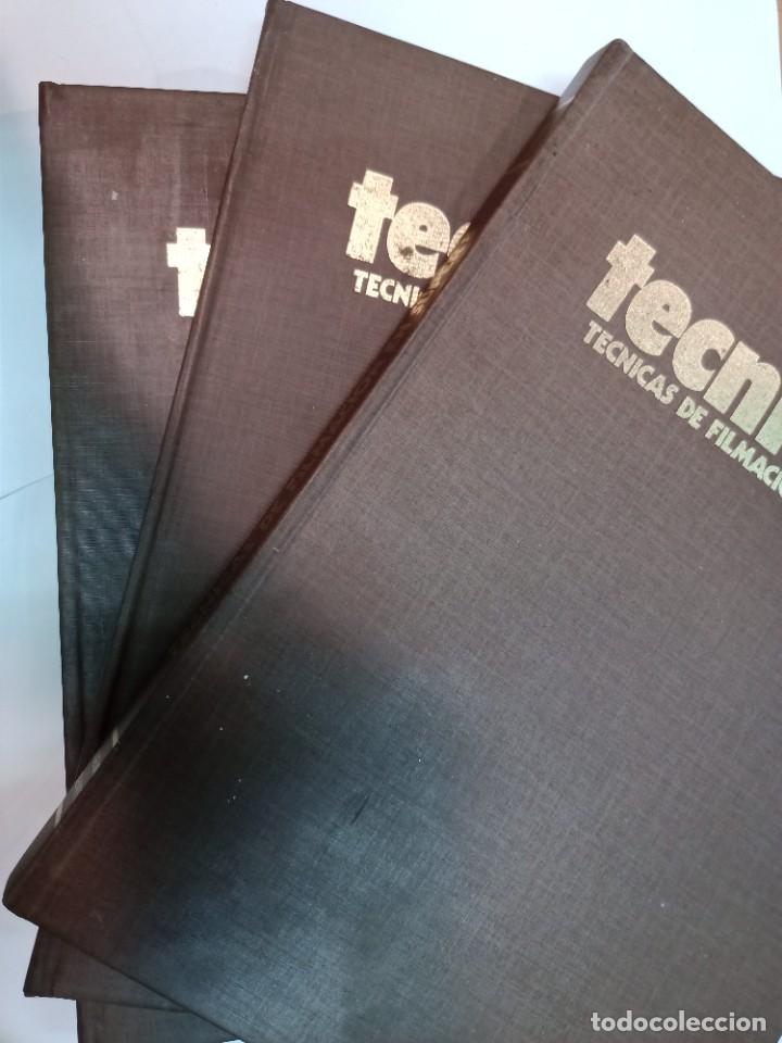 Libros: Tecnicine. T&eacute;cnicas de filmaci&oacute;n en super 8. Elementos b&aacute;sicos 3 tomos SA8281 - Foto 3