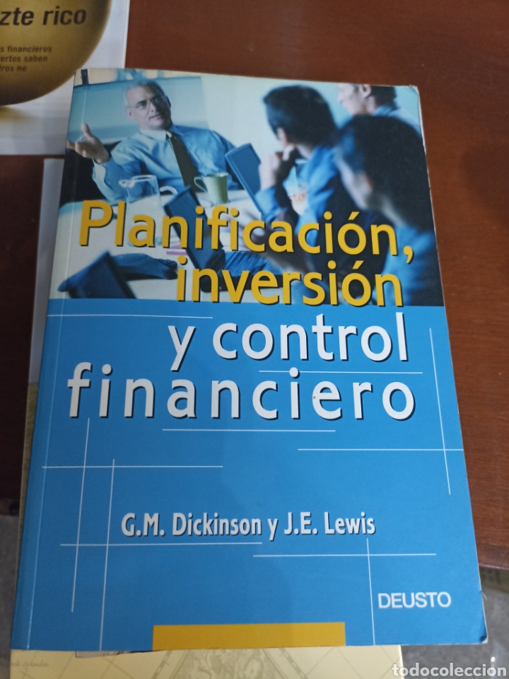 Libros: Planificaci&oacute;n, inversi&oacute;n y control financiero G. M. Dickinson editorial Deusto - Foto 1
