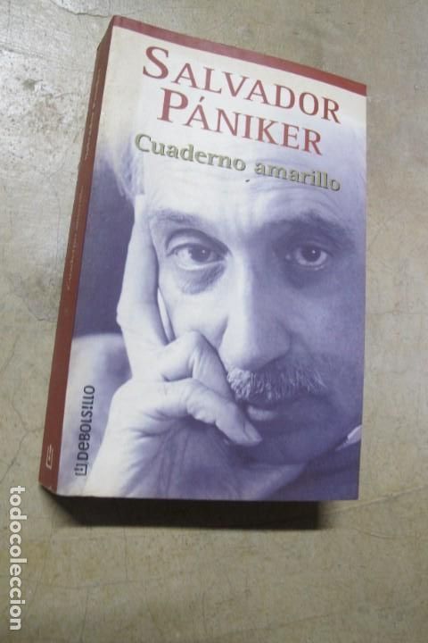 Libros: CUADERNO AMARILLO. SALVADOR PANIKER - Foto 1