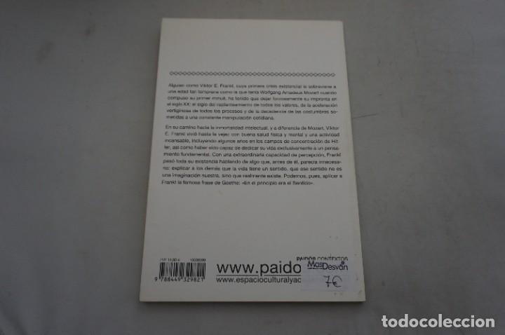 Libros: AR11BC/ EN EL PRINCIPIO ERA EL SENTIDO - VIKTOR E. FRANKEL / PAIDOS EDITOR - Foto 6