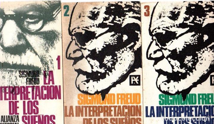 Libros: La interpretaci&oacute;n de los sue&ntilde;os. Tomos 1, 2 y 3 - Freud, Sigmund - Foto 1