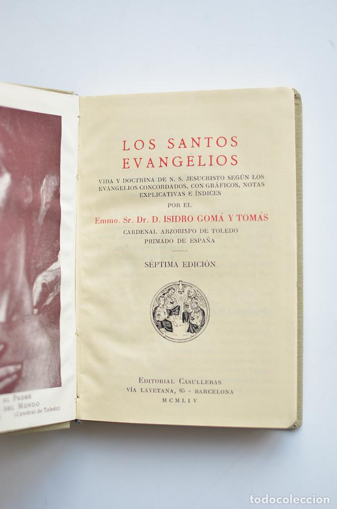 Libros: Los Santos Evangelios - GOM&Aacute; Y TOM&Aacute;S, Isidro - Foto 2