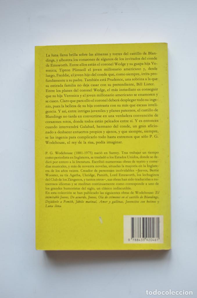 Libros: Luna llena - WODEHOUSE, P. G. - Foto 3