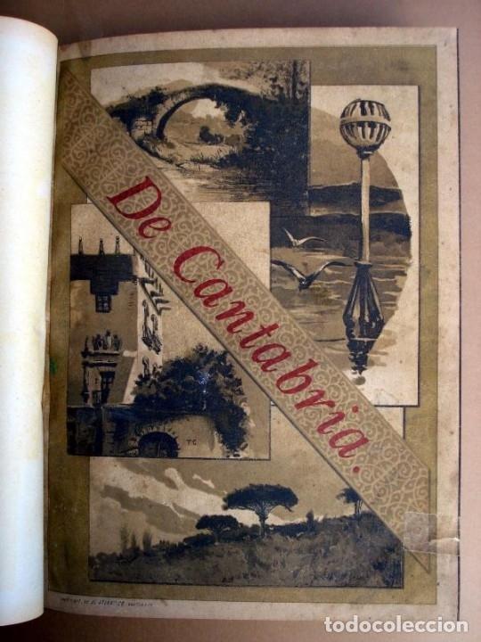 B&uuml;cher: DE CANTABRIA. Letras, Artes, Historia, su Vida Actual. -