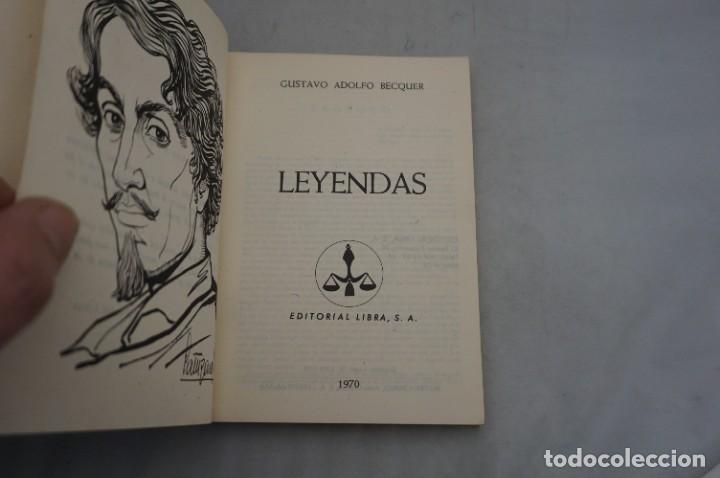 Libros: AR14AB/ LEYENDAS - GUSTAVO A DOLFO BECQUER / EDITORIAL LIBRA - Foto 3
