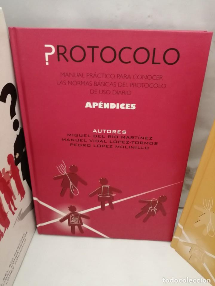 Libros: PROTOCOLO: MANUAL PR&Aacute;CTICO (2 TOMOS: LIBRO + AP&Eacute;NDICES, OBRA COMPLETA EN ESTUCHE) - Foto 5