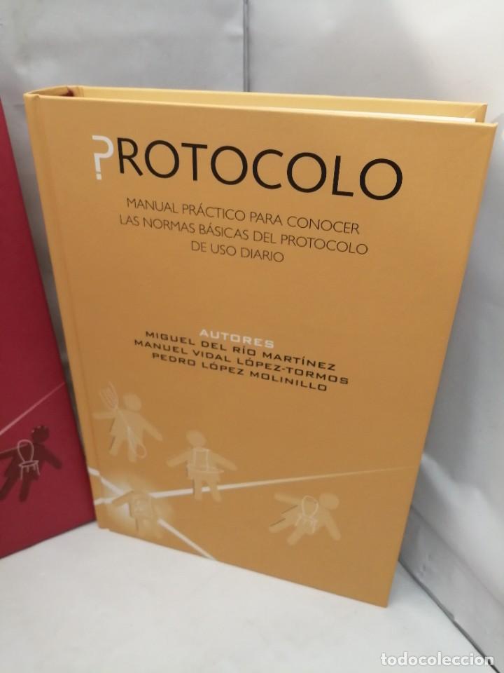 Libros: PROTOCOLO: MANUAL PR&Aacute;CTICO (2 TOMOS: LIBRO + AP&Eacute;NDICES, OBRA COMPLETA EN ESTUCHE) - Foto 6