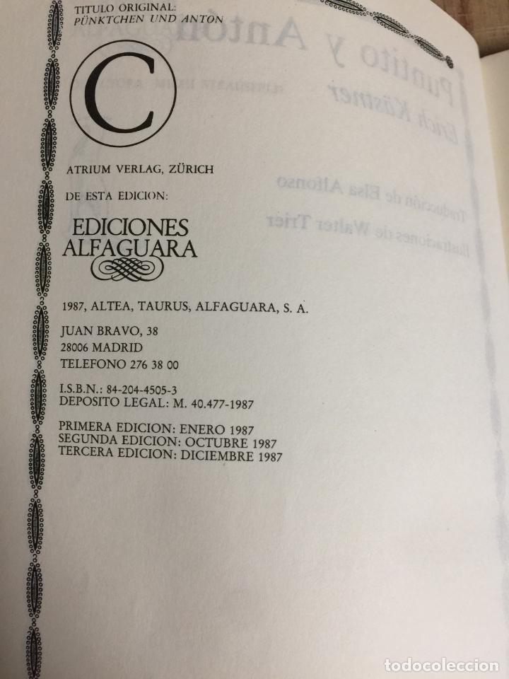 Libros: Puntito y ant&oacute;n - Erich K&auml;stner - Foto 3