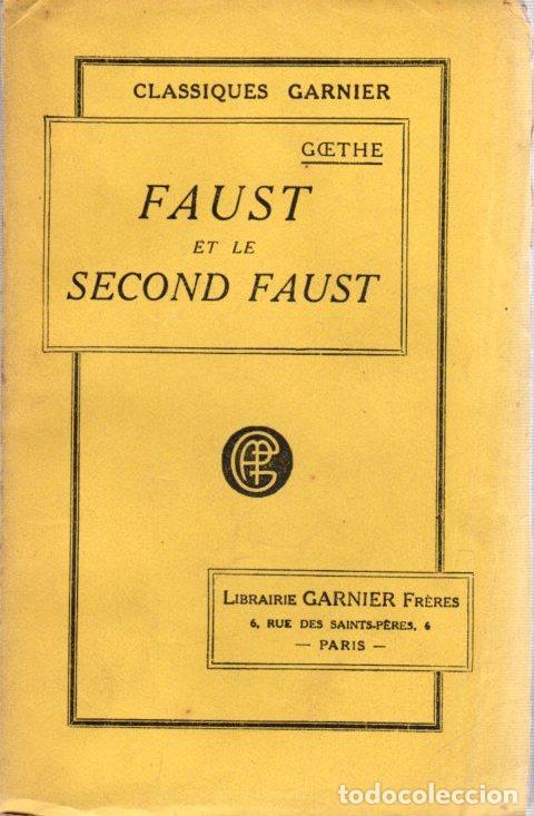 Libros: Faust et le second Faust - Goethe, W. - Foto 1