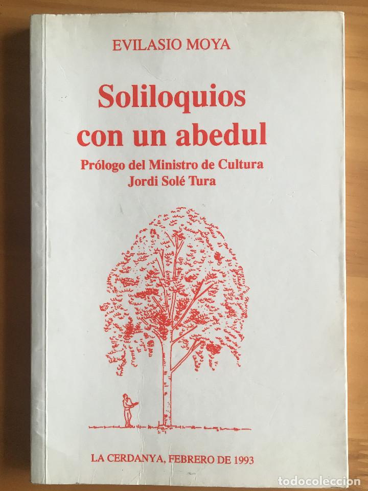 Libros: SOLILOQUIOS CON UN ABEDUL - EVILASIO MOYA - Foto 1