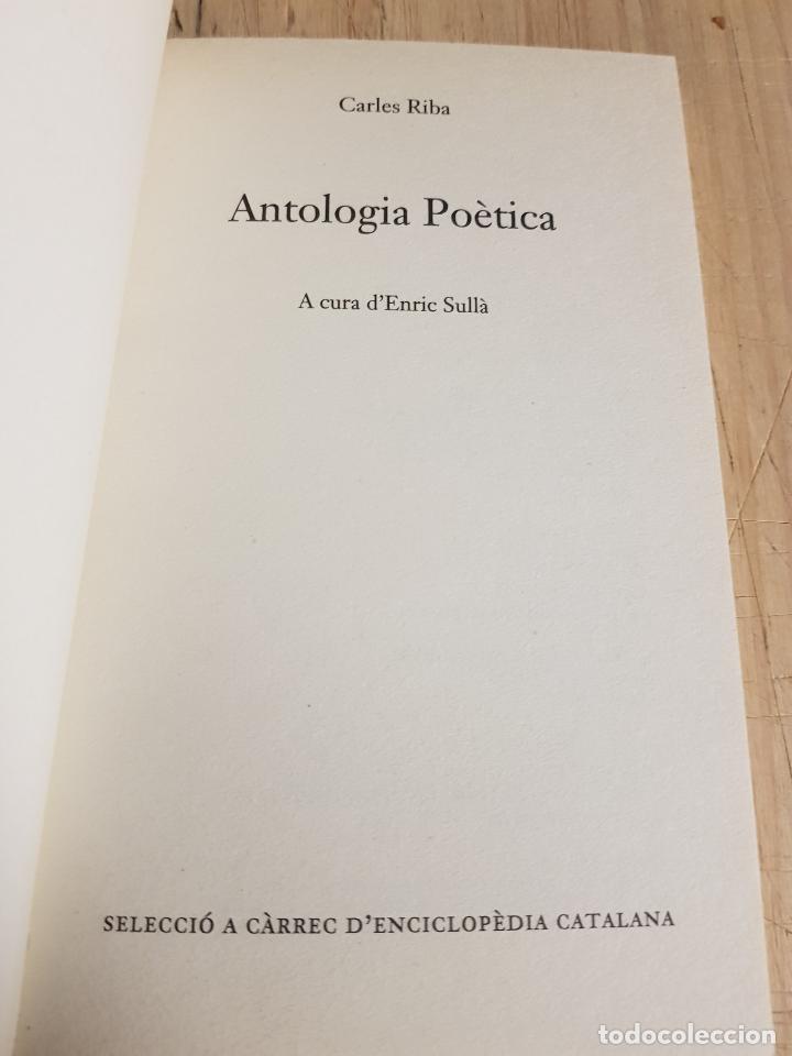 Libros: Antologia po&egrave;tica - Carles Riba - Foto 2