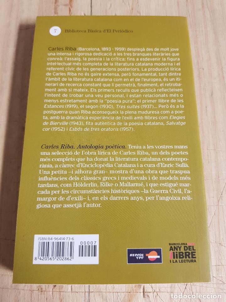 Libros: Antologia po&egrave;tica - Carles Riba - Foto 5