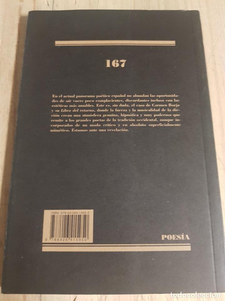 Libros: Libro del retorno - Carmen Borja - Foto 5