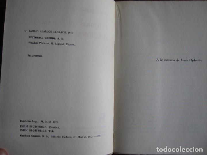 Libros: ESTUDIOS DE GRAMATICA FUNCIONAL DEL ESPA&Ntilde;OL. - Foto 2