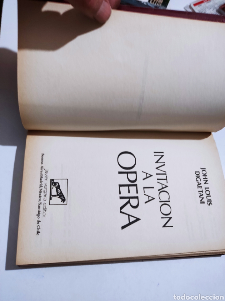 Libros: Libro invitaci&oacute;n a la &oacute;pera John Louis Digaetani - Foto 2