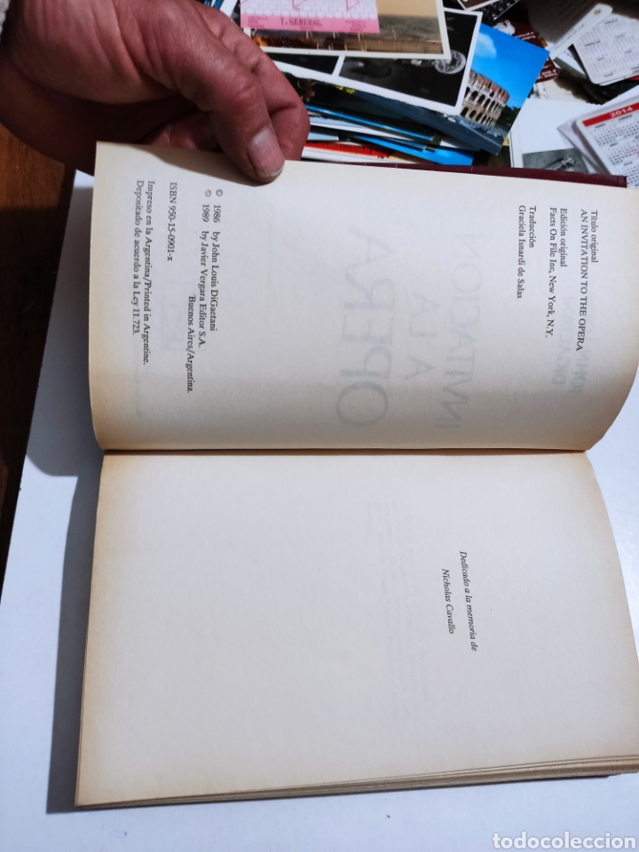Libros: Libro invitaci&oacute;n a la &oacute;pera John Louis Digaetani - Foto 4