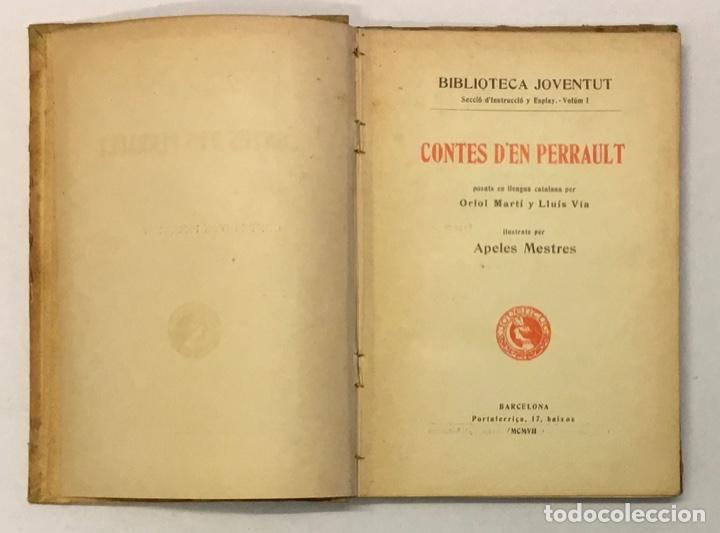Libros: CONTES DEN PERRAULT. - PERRAULT. - Foto 3