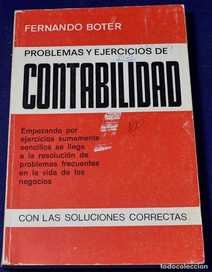 Libros: PROBLEMAS Y EJERCICIOS DE CONTABILIDAD - Fernando Boter - Foto 1