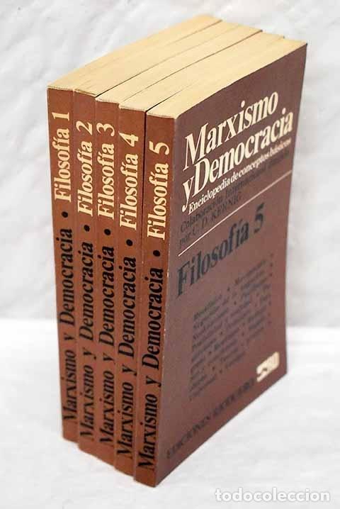 Libros: Marxismo y democracia: [enciclopedia de conceptos b&aacute;sicos]: Filosof&iacute;a - Foto 1