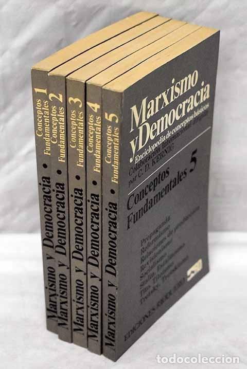 Libros: Marxismo y democracia: [enciclopedia de conceptos b&aacute;sicos]: Conceptos fundamentales - Foto 1