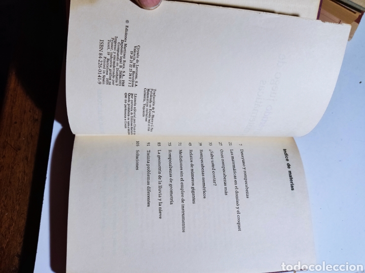 Libros: Libro El divertido juego de las matem&aacute;ticas por Y.Perelmann - Foto 3