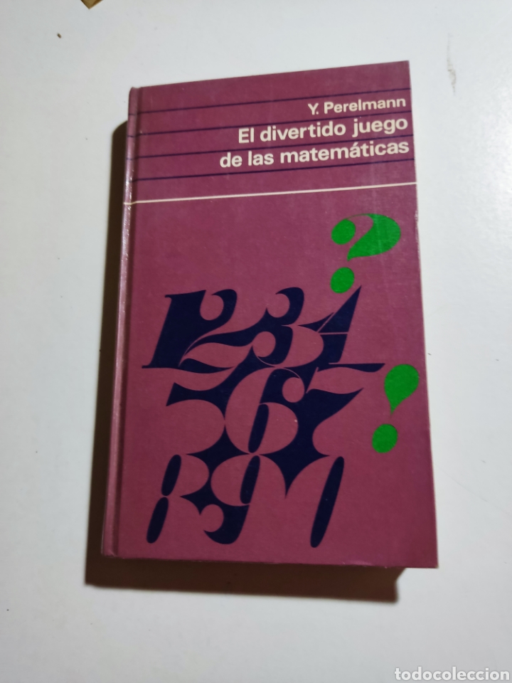 Libros: Libro El divertido juego de las matem&aacute;ticas por Y.Perelmann - Foto 1