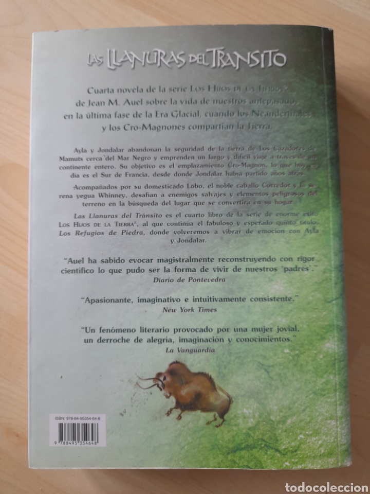 Libros: Las llanuras del tr&aacute;nsito. Jean M. Auel - Foto 2