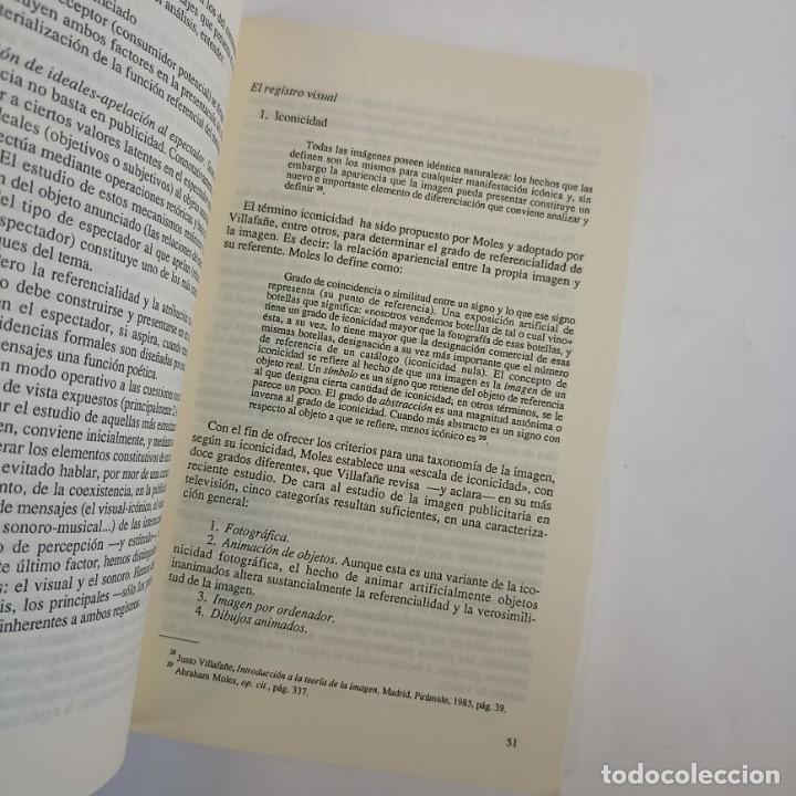 Libros: Jos&eacute; Saborit - La imagen publicitaria en televisi&oacute;n - Foto 2