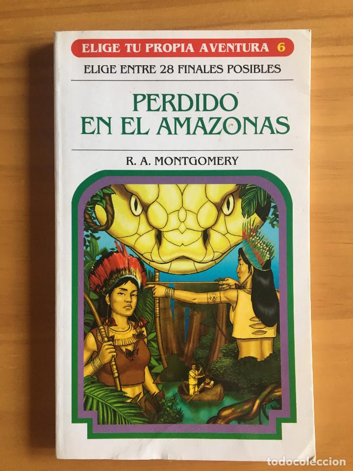 Libros: PERDIDO EN EL AMAZONAS - R. A. MONTGOMERY - Foto 1