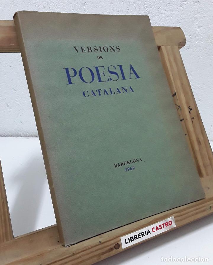 Libros: Versions de poesia catalana - Varios - Foto 1