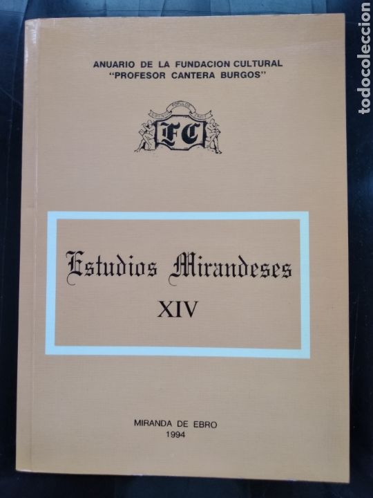 Libros: Estudios Mirandeses 14 , Miranda de Ebro ( Burgos ) - Foto 1