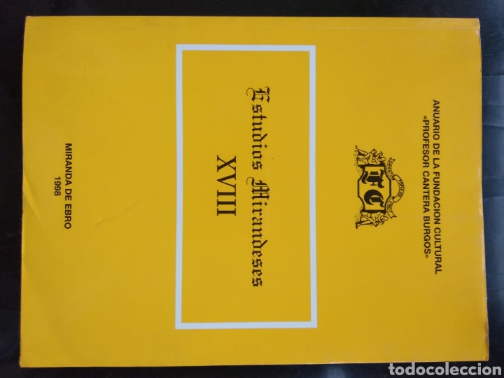 Libros: Estudios mirandeses 18 , Miranda de Ebro , Burgos - Foto 2