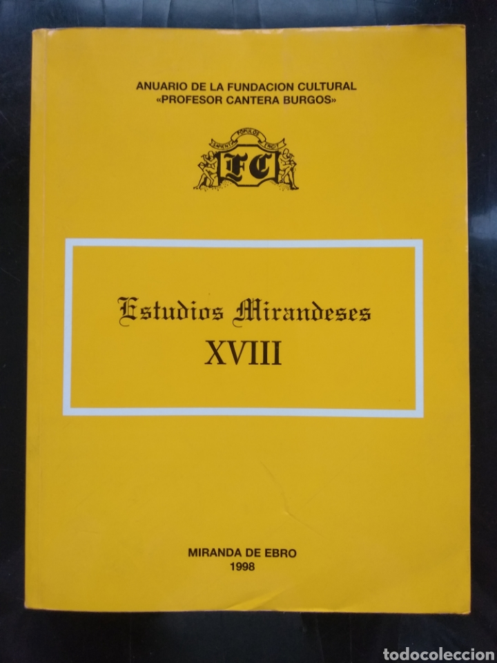 Libros: Estudios mirandeses 18 , Miranda de Ebro , Burgos - Foto 1
