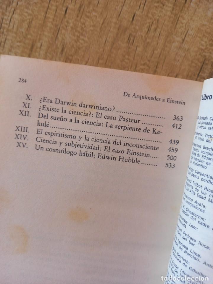 Libros: DE ARQU&Iacute;MEDES A EINSTEIN 1 Y 2 (COMPLETA) - PIERRE THUILLIER - ED. ALIANZA - 1988 - Foto 6