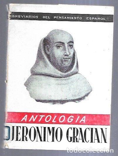 Libros: ANTOLOGIA - GRACIAN, JERONIMO - Foto 2