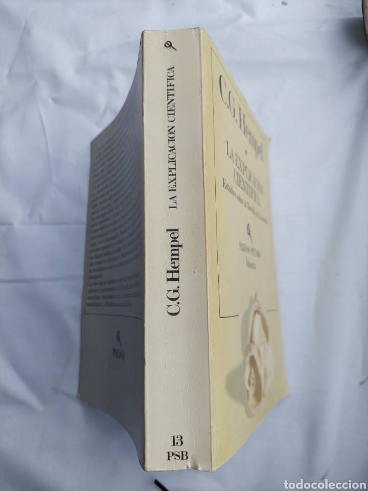 Libros: La explicaci&oacute;n cient&iacute;fica. C.G. Hempel - Foto 2