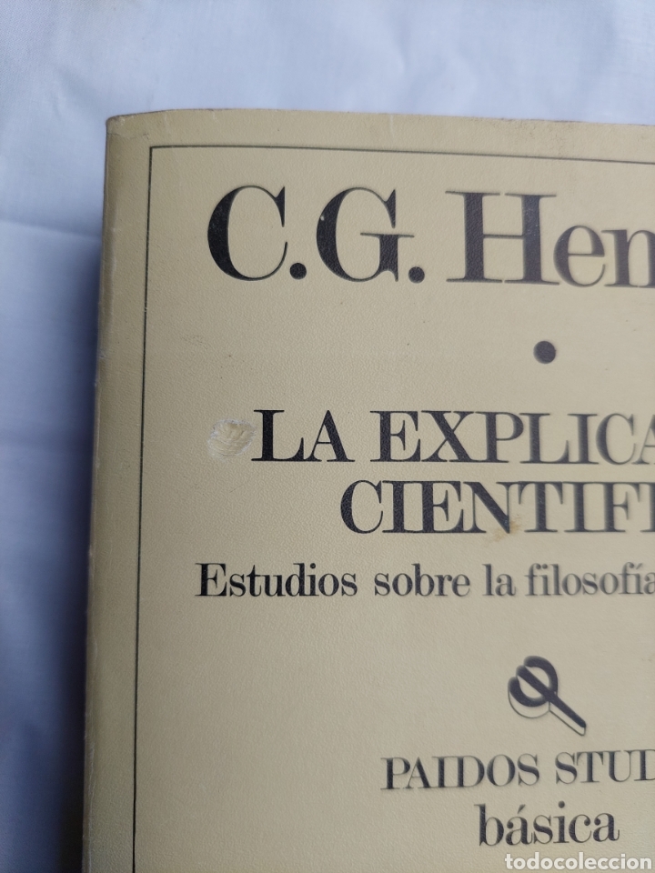 Libros: La explicaci&oacute;n cient&iacute;fica. C.G. Hempel - Foto 4