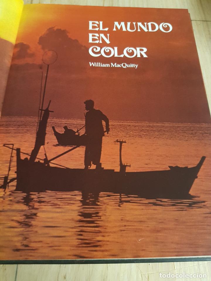 Libros: El mundo en color - William MacQuitty - Foto 3
