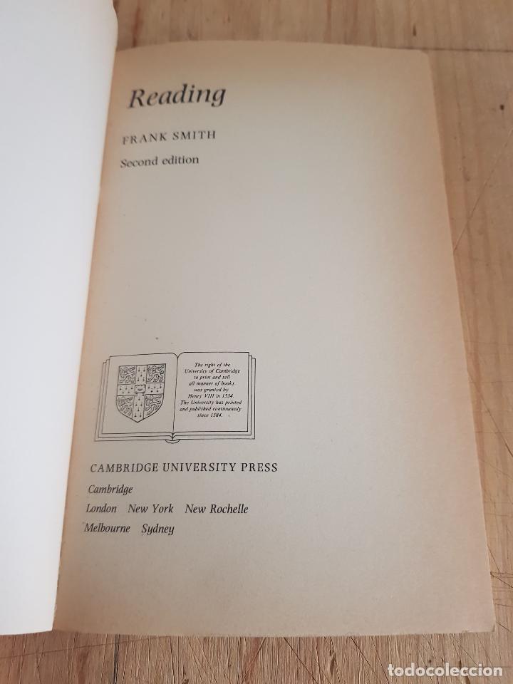 Libros: Reading - Frank Smith - Foto 3