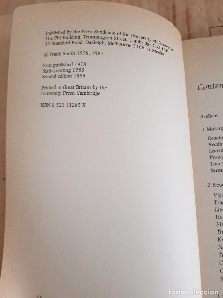 Libros: Reading - Frank Smith - Foto 5