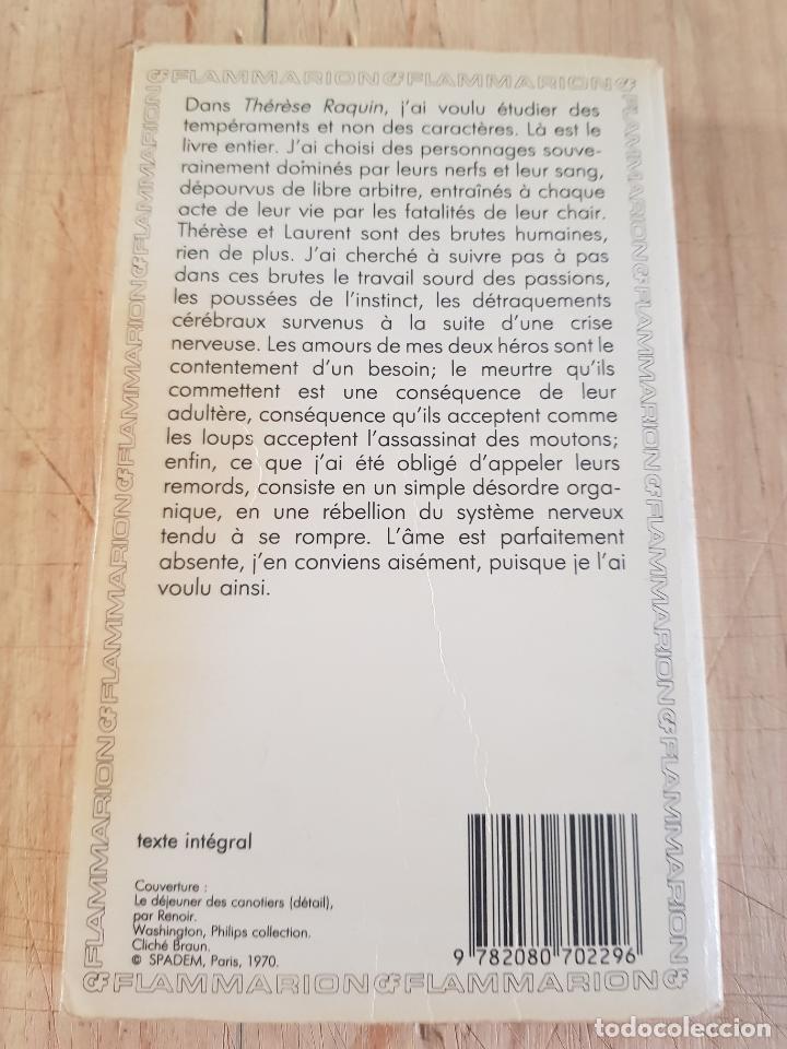 Libros: Th&eacute;r&egrave;se Raquin - Zola - Foto 2