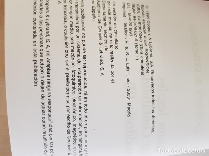 Libros: Contol Auditor&iacute;a y control interno. 10 tomos - Coopers & Lybrand - Foto 2
