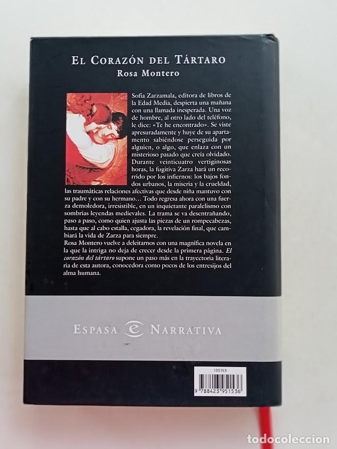 Libros: El coraz&oacute;n del t&aacute;rtaro, aut. Rosa Montero - Foto 2