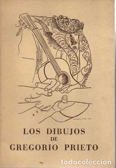 Libros: LOS DIBUJOS DE GREGORIO PRIETO. - AZCOAGA, Enrique. - Foto 1