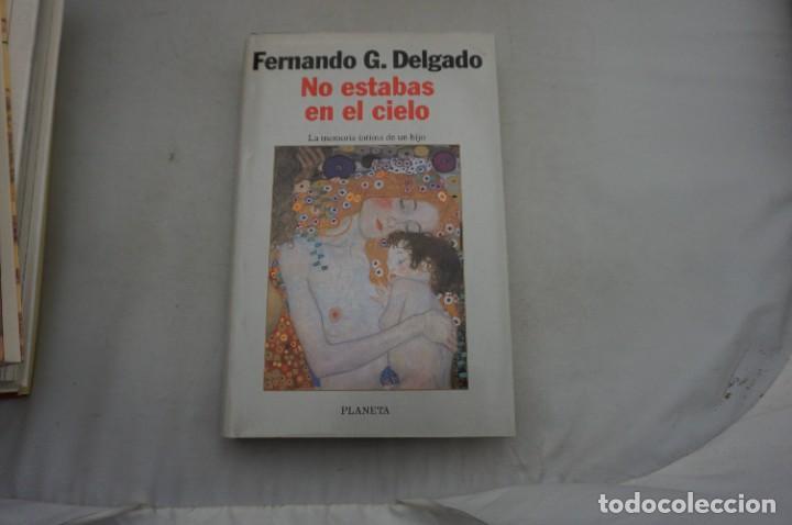 Libros: AR8CD/ NO ESTABAS EN EL CIELO - FERNANDO G. DELGADO / PLANETA - Foto 1
