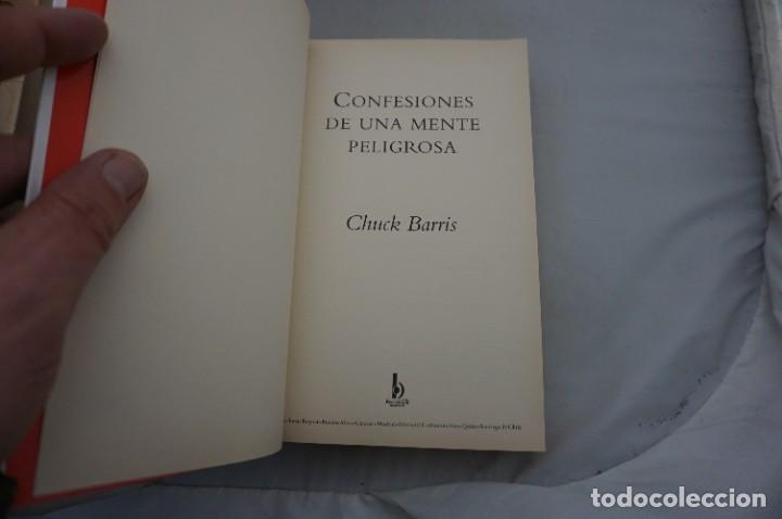 Libros: AR9FG/ CONFESIONES DE UNA MENTE PELIGROSA - CHUCK BARRIS / EDICIONES B - Foto 3