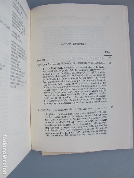 Libros: ELEMENTOS DE LING&Uuml;&Iacute;STICA GENERAL.- ANDR&Eacute; MARTINET.- EDITORIAL GREDOS.1972 - Foto 4